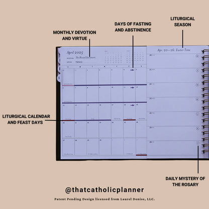 Planner Litúrgico 2025 - Inglês