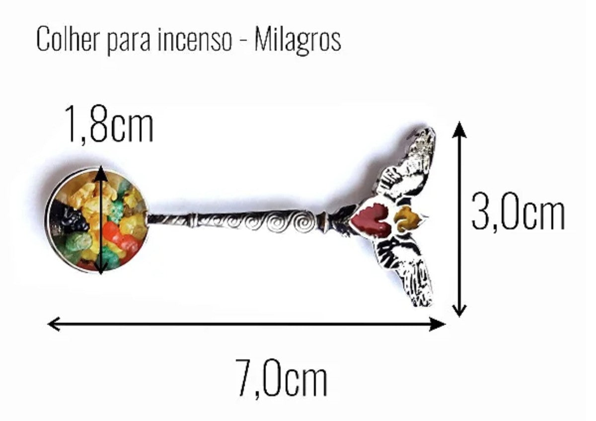 Small Milagros Spoon – Silver or Gold