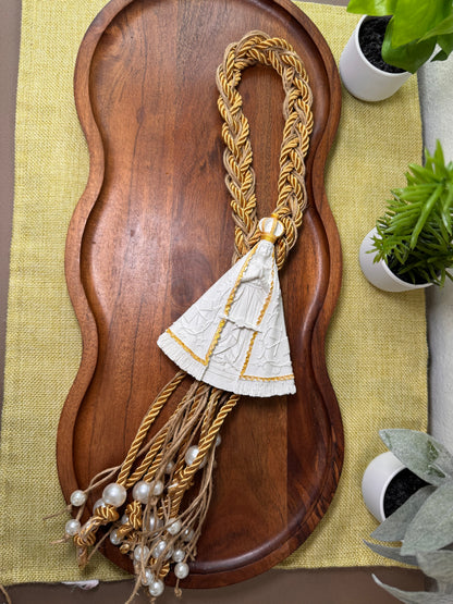 Our Lady Decorative Table Necklace