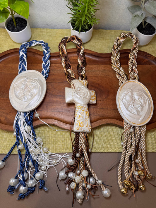 Holy Family Table Necklace