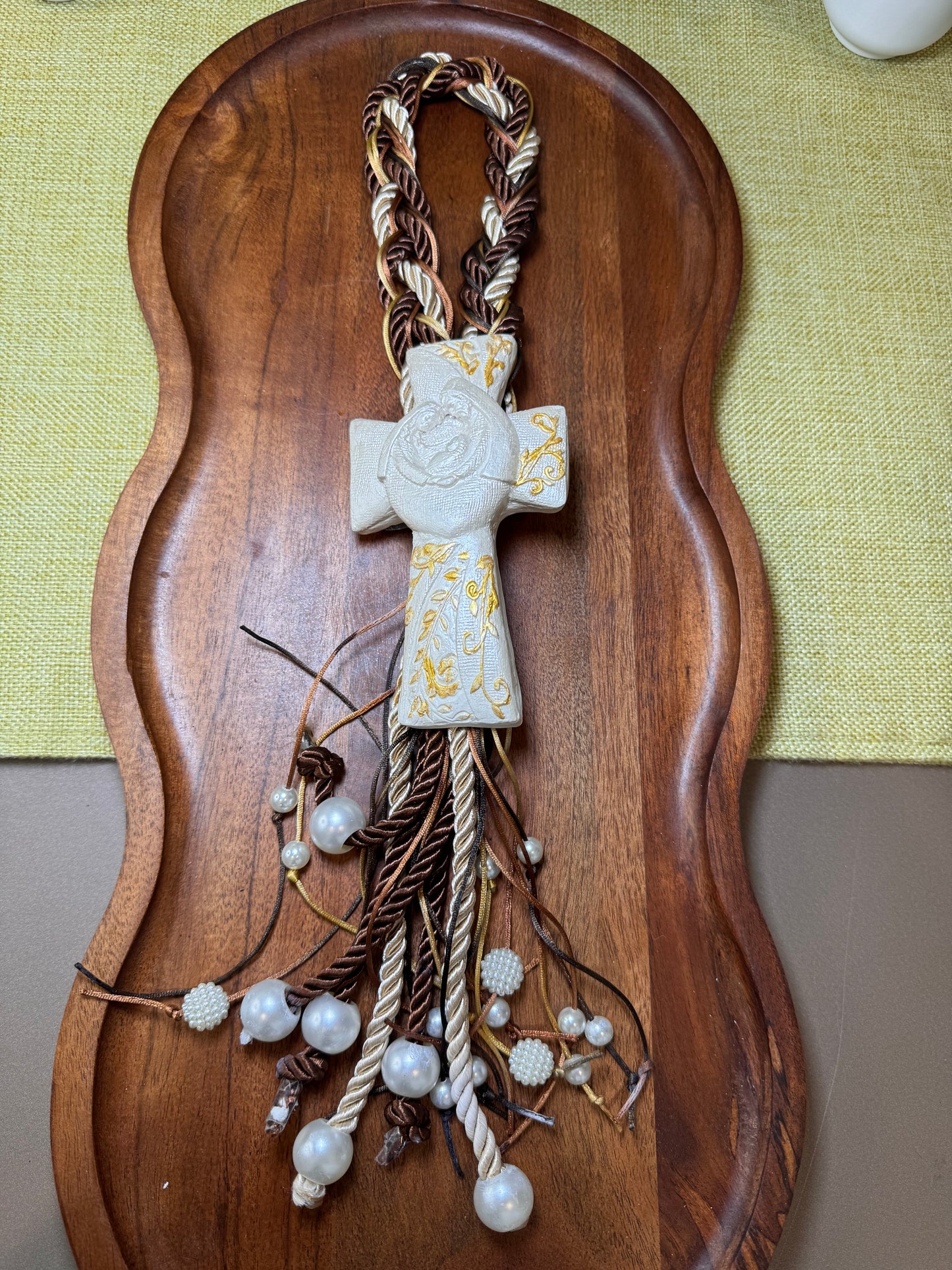 Holy Family Table Necklace