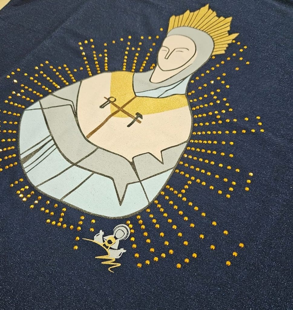 Camiseta La Salette - Brilho