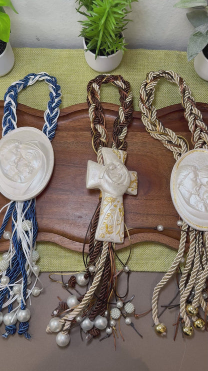 Holy Family Table Necklace